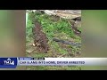 West Allis homeowners pick up the pieces after a car crashes into their living room