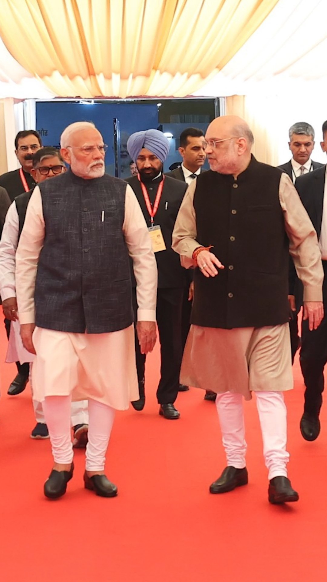 PM Modi visits the exhibition during dedication of three criminal laws in Chandigarh| #shorts
