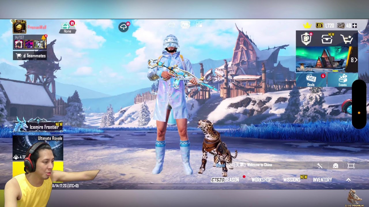 ULTIMATE ROYALE LEGEND GAMEPLAY | PUBGM MALAYSIA