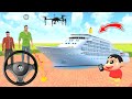 Franklin and Sinchan Purchase Titanic Ship in Indian Theft auto simulator
