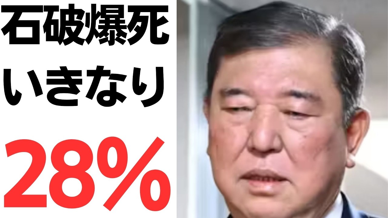 石破茂内閣の支持率報道と政権評価｜動画内容を整理のサムネイル