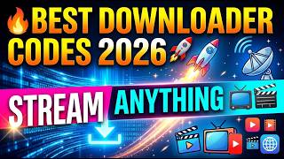 🔥 BEST DOWNLOADER CODES 2026 🚀 STREAM ANYTHING 📺🎬 screenshot 5
