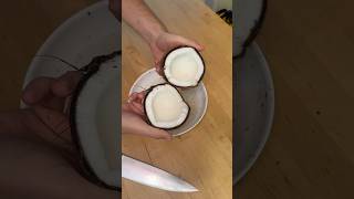 Cracking 🔨 coconuts 🥥 #paleo #health
