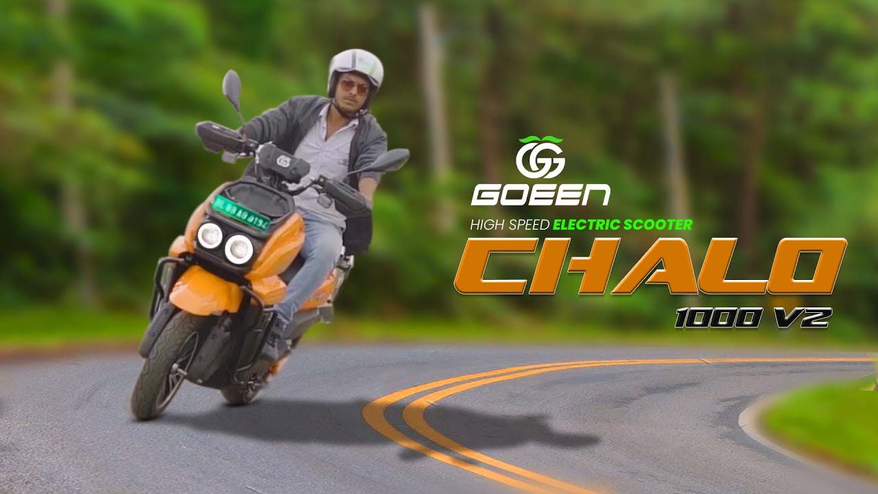 India's Sports Electric Scooter | Goeen CHALO 1000 V2 | #abbchalegaIndia