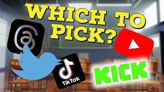 Invest your time into the right platforms! - How to pick the platforms you should use