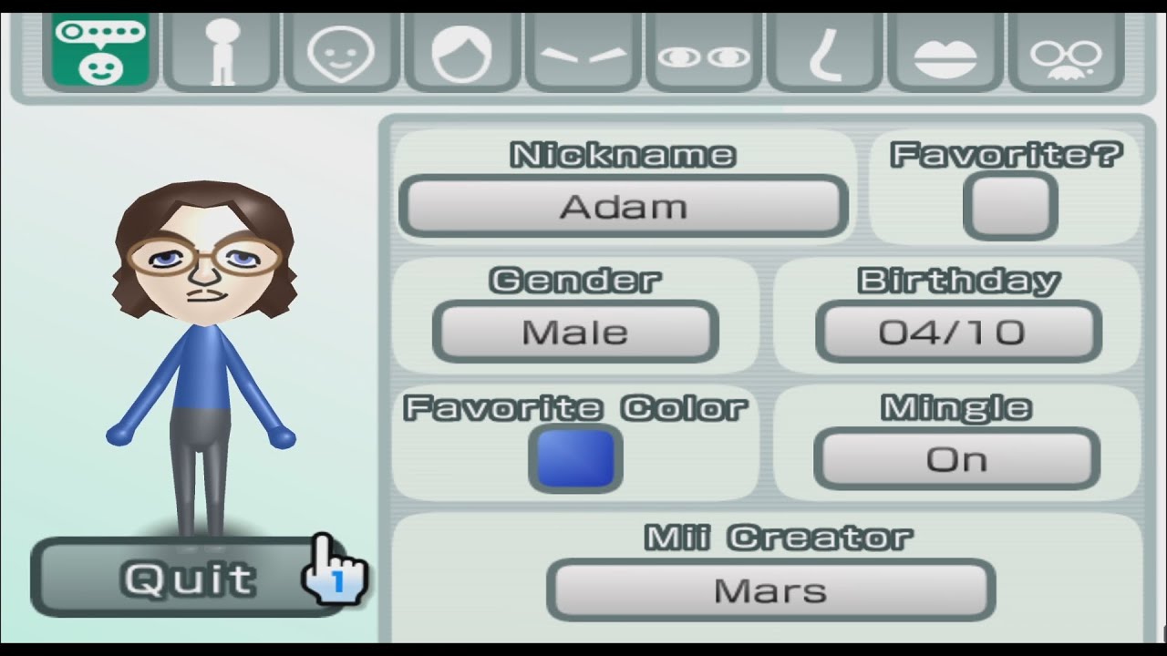 Adam Friedland - Mii 1677 - YouTube