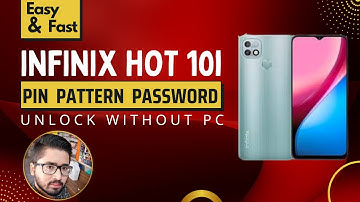 How to infinix Hot 10i Hard Reset Without PC l infinix Hot 10i Unlock Forget Password