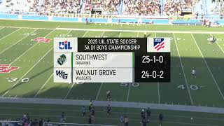 Walnut Grove vs Southwest State Final Boys Soccer 5A Division 1  (3-2 OT)