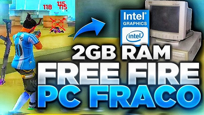 Como BAIXAR Free Fire para PC 2023 ✓ ÚLTIMA VERSÃO SEM LAG ✓ Emulador para  PC FRACO, MÉDIO