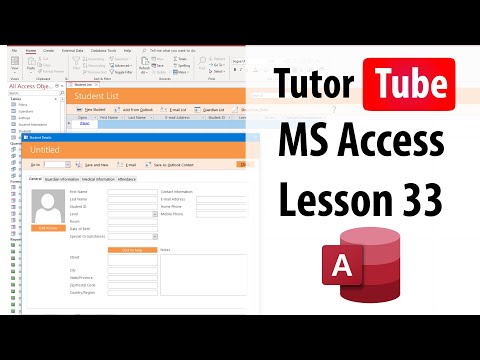 MS Access Tutorial - Lesson 33 - Ask Parameters for Criteria while Running Query