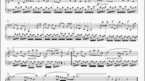 Two pieces in G major, rounded binary form, and quasi-18th century style (for piano), I.