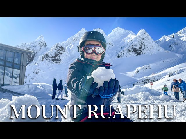 MT. RUAPEHU - Our First Snow Experience! || WHAKAPAPA SKI FIELD || NEW ZEALAND class=