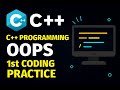 Oop's in c++ 1st coding practice for beginner #coding #cpp #programming