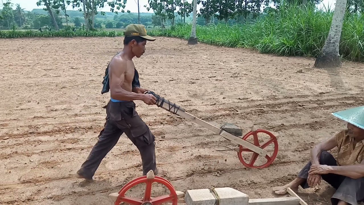 Penemuan baru alat tajuk padi/jagung,praktis& ekonomis//petani ndeso.