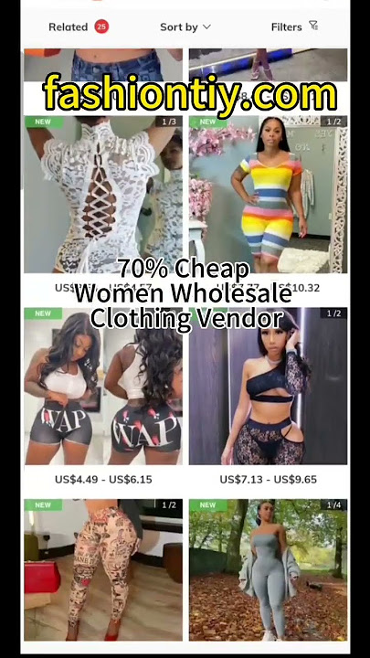 70%+ Cheap Clothing Wholesale Vendors, Suppliers and Distributors