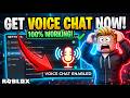 HOW TO GET VOICE CHAT ON ROBLOX FAST! (2026)