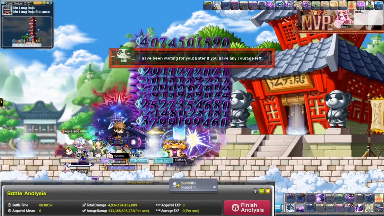 [Maplestory] How strong is Jett after AWAKE? (40s BA)