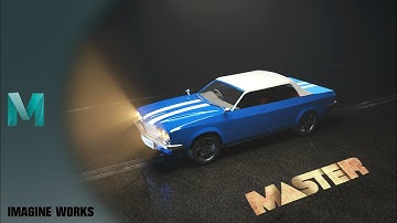 Master movie car 3d model | autodesk maya | speed modeling.