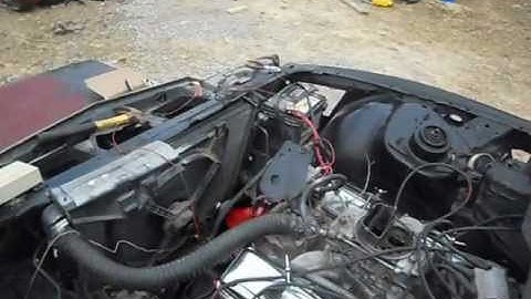 87 Camaro Iroc-z open headers