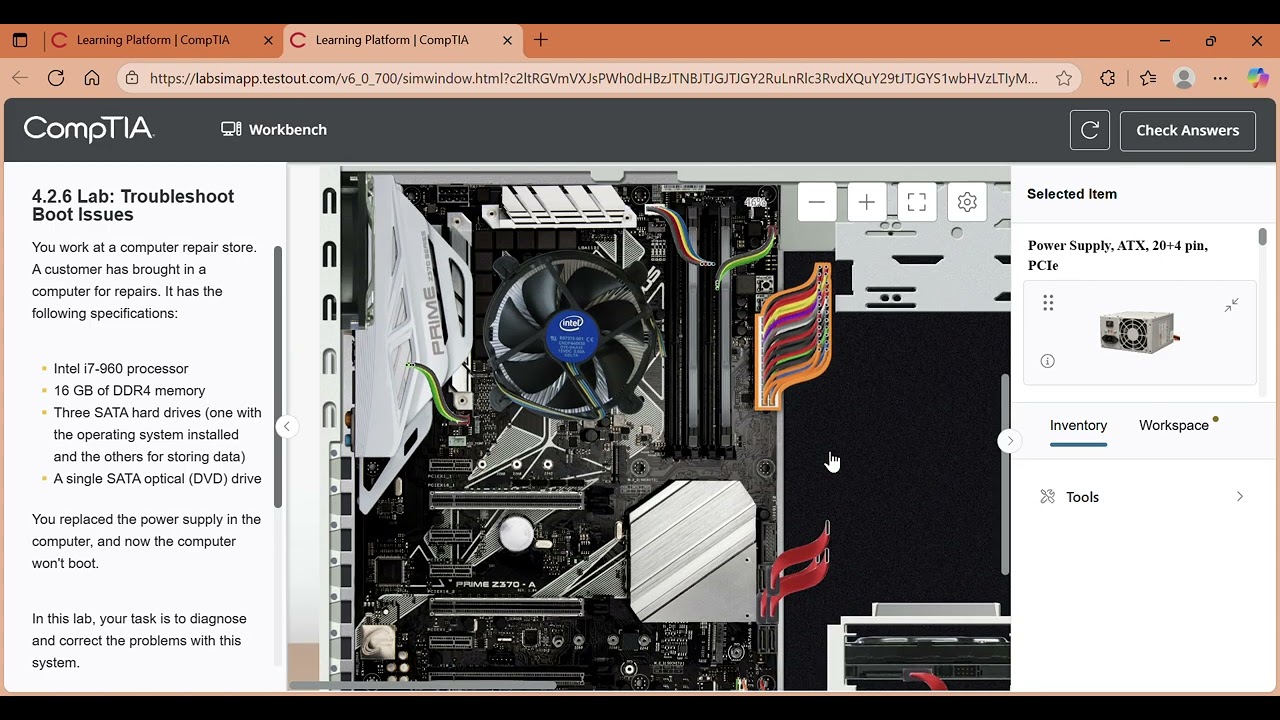Lab: Troubleshoot Boot Issues 4.2.6
