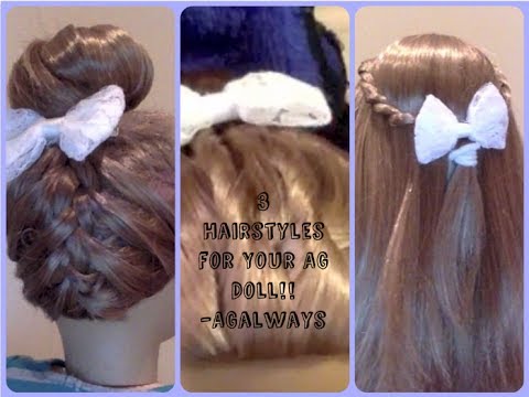 Re How To Do Cute Hairstyles On American Girl Doll Chrissa