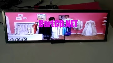 Ultra widescreen monitor stretched display  monitor