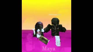 Dance with my brother again#roblox#capcut#love potion song#maya#￼