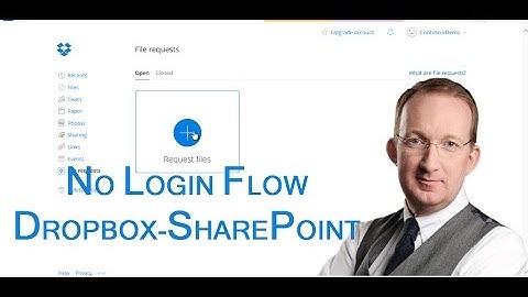 Let A Flow Copy Anonymous Dropbox Files To SharePoint