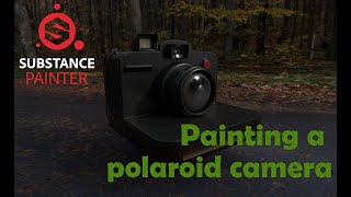 Painting a Polaroid Camera in Substance Painter 2020 screenshot 2