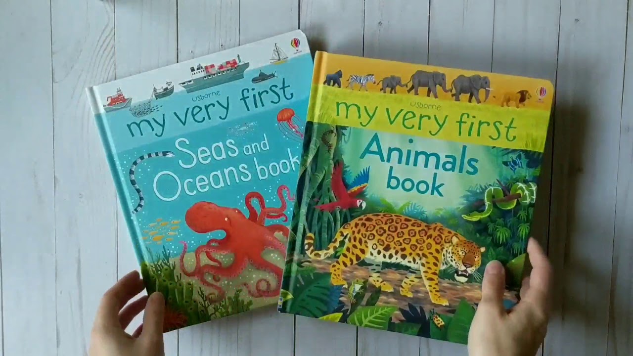 Best Usborne Animal Books for Preschoolers My Very First Seas and