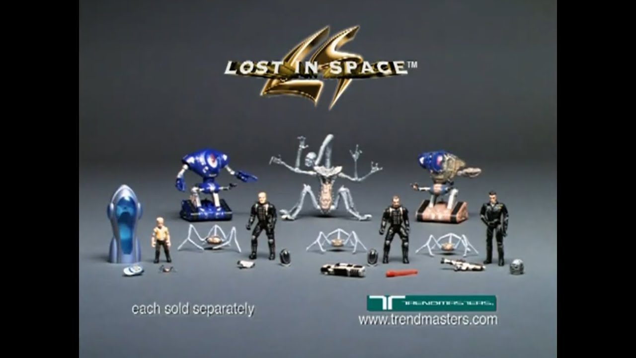 Lost in Space Action Figures from Trendmasters (1997) - YouTube