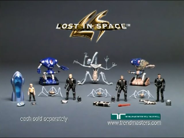 Lost in Space Action Figures from Trendmasters (1997) - YouTube