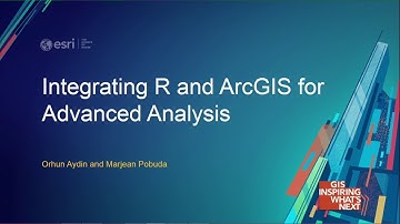 Integrating R and ArcGIS for Advanced Analysis