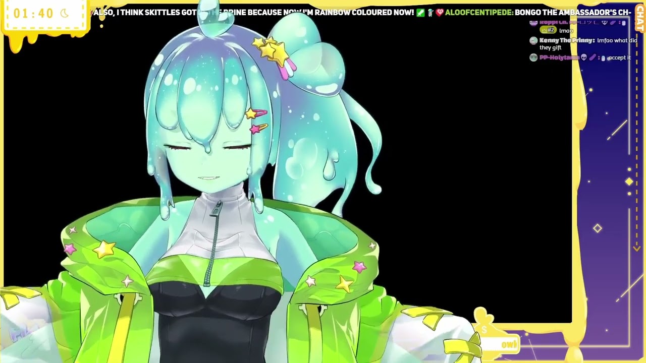 Bratty Slime should have hid her Steam Wishlist