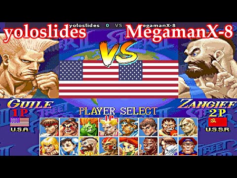 Super Street Fighter II X: Grand Master Challenge - yoloslides vs MegamanX-8