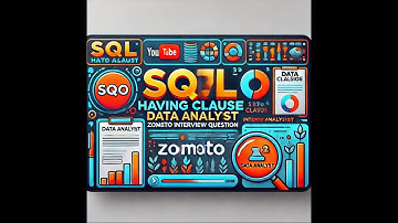 SQL Interview Question || EASY || Zomato Interview Question || Data Analyst || BI Analyst