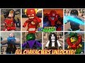 All Characters Unlocked in LEGO DC Super Villains