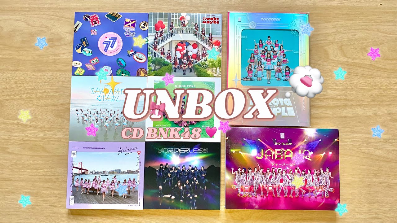 UNBOX | แกะกล่องCD BNK48ที่ตามเก็บ | Sapxmee
