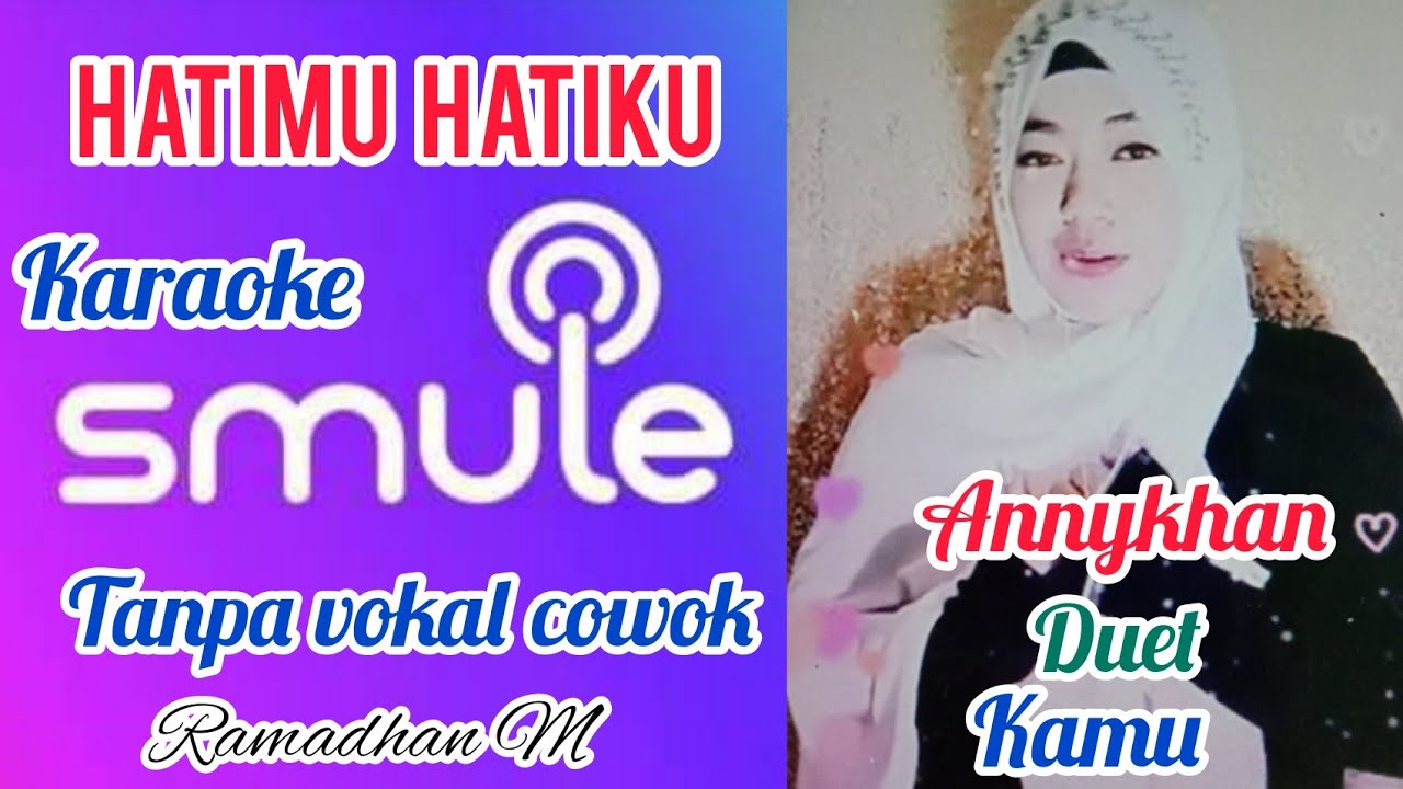 HATIMU HATIKU - KARAOKE VERSI DANGDUT KARAOKE