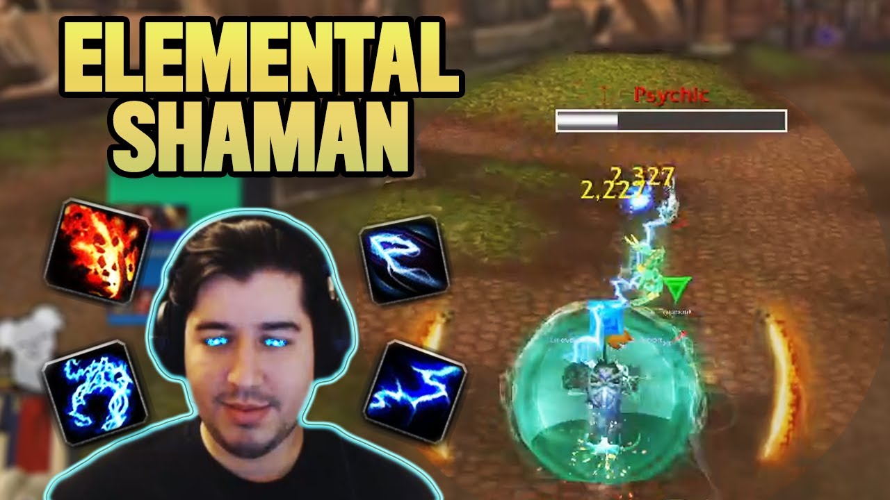 ELEMENTAL SHAMAN IS DISGUSTING! Let's play some DPS! | Absterge Highlights