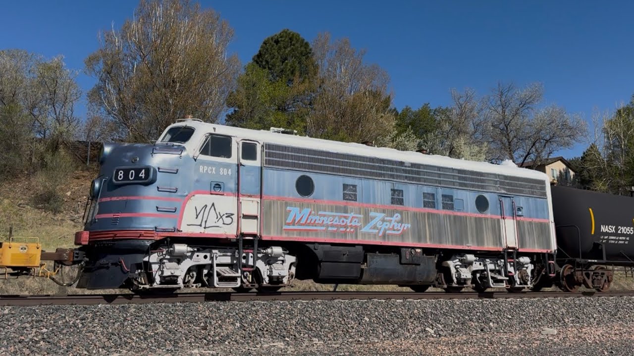 BNSF #7178 Lead's The H-SLADEN1-29A Through Colorado With (Rare