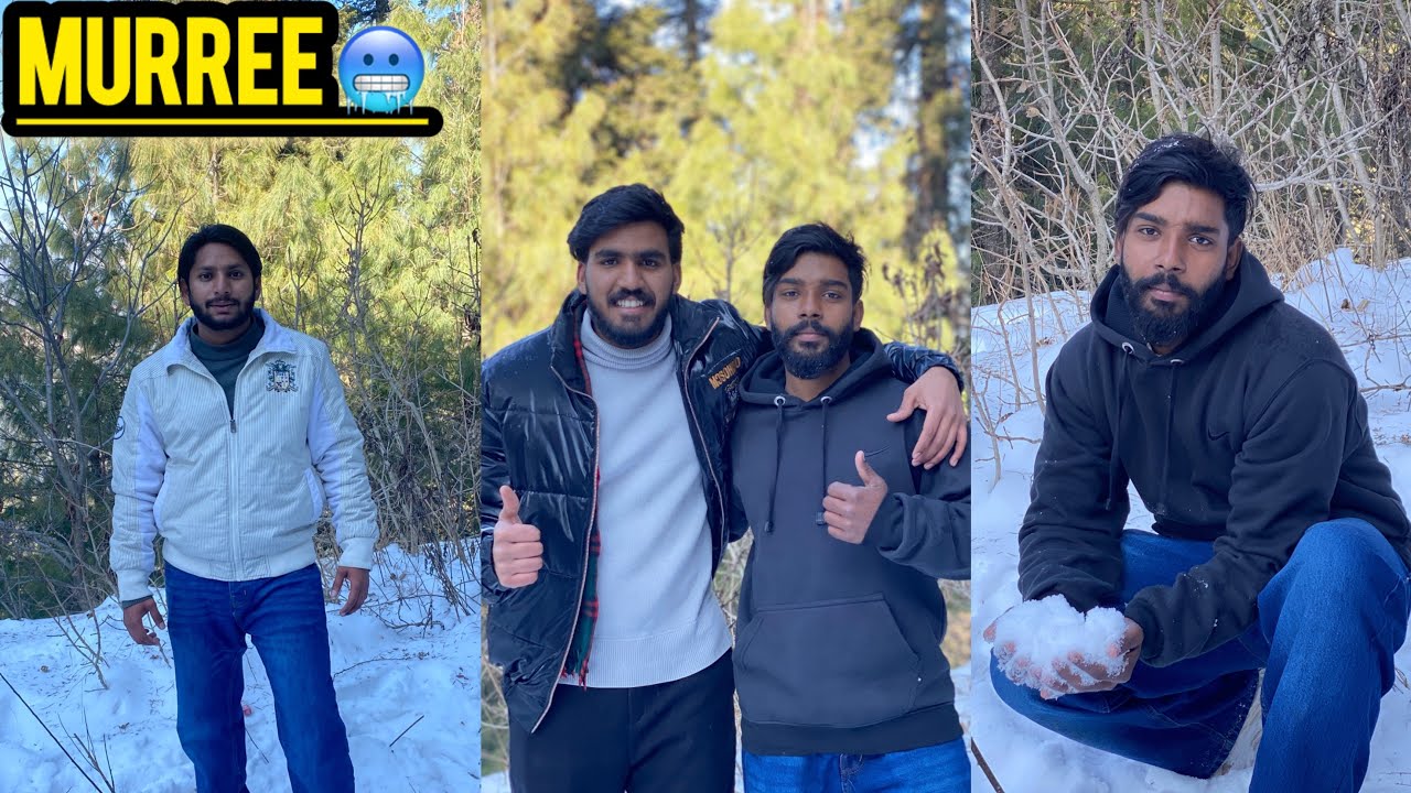 Murree trip with friends full enjoy…🥶