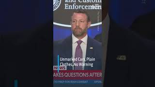 Mullin Defends ICE Using Unmarked Cars in UNDERCOVER Arrests