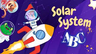 Space Abc Learn The Alphabet And The Solar System
