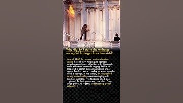 🇳🇪Operation Nimrod: Iranian Embassy Hostage Rescue in London in 1980 🏛️🔫