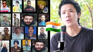 Sandese Aate Hai 🇮🇳| Tribute Song to Martyred Indian Army | Lenzing Doming | Arunachal Pradesh