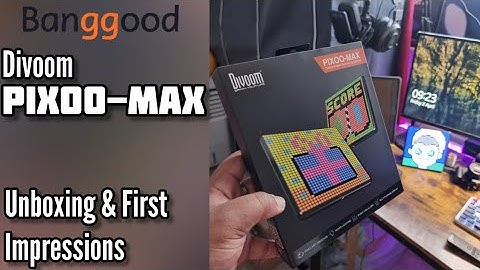£82 Pixoo-Max Smart Pixel Display | Unboxing Impressions