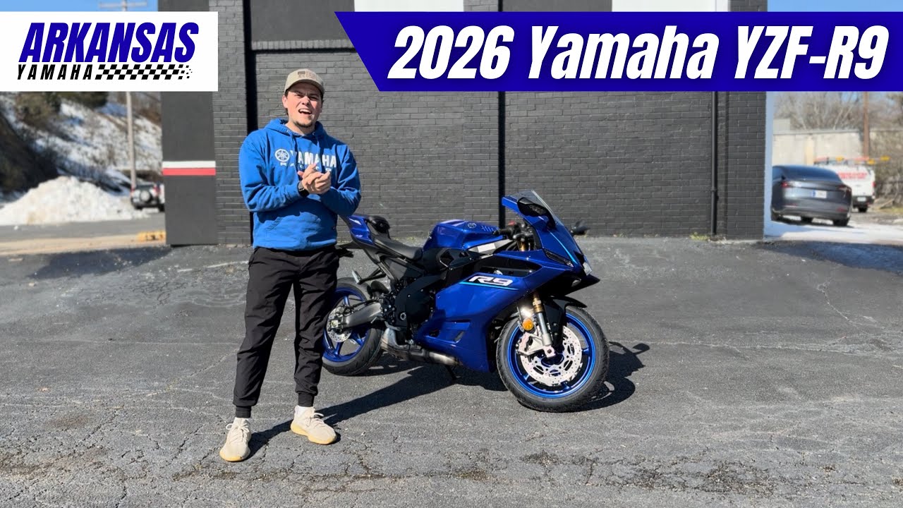 Checkout the NEW 2026 Yamaha YZF-R9 | Walk-Around Video
