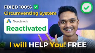 Google Ads account suspended circumventing systems | How to Reactivate Google Ads Suspended Account✅