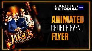 Animated Church Event Flyer In After Effects | After Effects Tutorial